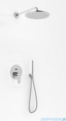 Kohlman Proxima zestaw prysznicowy z deszczownicą 20cm chrom QW210PR20