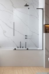 Radaway Furo Brushed GunMetal SL PND II parawan nawannowy 120cm prawy szczotkowany grafit 10309638-92-01R/10112594-01-01