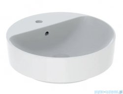 Geberit VariForm Umywalka okrągła z półką, z przelewem 45cm 500.769.01.2