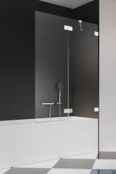 Radaway Essenza Pro White Pnd II parawan nawannowy 120cm prawy przejrzyste 10102120-04-01R