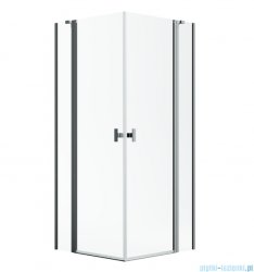 Radaway Nes Kdd II Brushed GunMetal kabina 100x80cm szczotkowany grafit 10031100-92-01L/10031080-92-01R
