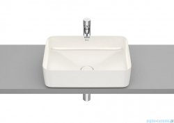Roca Inspira Square umywalka nablatowa 50x37cm beżowa A327530650