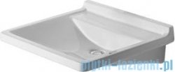 Duravit Starck 3 umywalka bez przelewu z półką na baterię 600x545 mm 031260 00 00