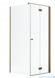 Radaway Nes Kdj B Brushed Copper kabina 100x75cm prawa szczotkowana miedź 10025100-93-01R/10039075-01-01
