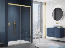 SanSwiss Cadura Gold Line drzwi przesuwne 100cm jednoskrzydłowe prawe z polem stałym CAS2D1001207