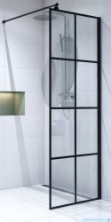 Sea Horse Easy In Black kabina Walk In 70x200 cm Nero BK251T07A6