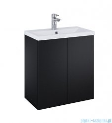 Elita Kido Set szafka z umywalką zestaw 60x67x35cm czarny mat 168097