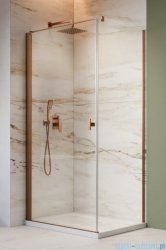 Radaway Nes Kdj I Brushed Copper kabina 90x90cm lewa szczotkowana miedź 10022090-93-01L/10039090-01-01