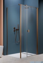Radaway Nes Kds I Brushed Copper kabina 120x90cm prawa szczotkowana miedź 10023120-93-01R/10043090-93-01
