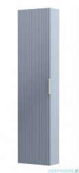 Oristo Etna szafka boczna wysoka Ryflowana 40x160x17cm Szaroniebieski Mat OR52-SB1D-40-16R
