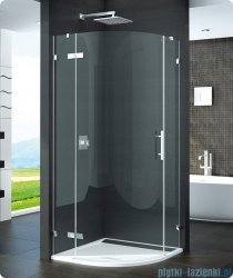SanSwiss Pur PU4P Kabina półokrągła 75-120cm profil chrom szkło przezroczyste PU4P55SM11007