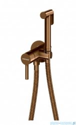 Kohlman Axel Brushed Copper bateria bidetowa podtynkowa-bidetta miedź szczotkowana QW135ABC