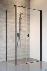 Radaway Nes Black Kds I kabina 100x80cm prawa czarny mat/szkło przejrzyste 10023100-54-01R/10043080-54-01