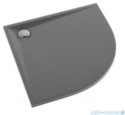 Schedpol Schedline Libra Anthracite Stone brodzik półokrągły 80x80x3cm 3SP.L1O-8080/A/ST