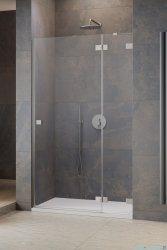 Radaway Essenza Pro Brushed Nickel Dwj drzwi wnękowe 90cm prawe szczotkowany nikiel 10099090-91-01R