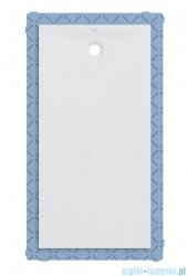 Geberit brodzik Olona 100x80cm z włókniną uszczelniającą biały 550.909.00.1