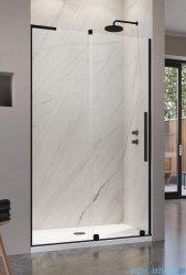 Radaway Furo SL Black DWJ drzwi 120cm lewe czarny mat/szkło przejrzyste 10307622-54-01L/10110580-01-01