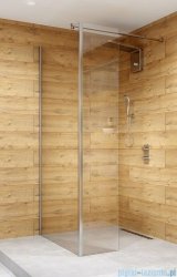 Clusi Ares kabina Walk-in z ścianką boczną 90x200 cm lewa przejrzyste 3329ARE90L