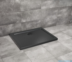 Radaway Doros D Stone brodzik 120x100x5 czarny SDRD1210-01-54S