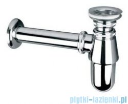 McAlpine Syfon umywalkowy z spustem chrom 200+255CB
