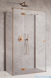 Radaway Essenza Brushed Copper Kdj+S kabina 80x100x80cm lewa szczotkowana miedź 1384051-01-01/1385022-93-01L/1384051-01-01