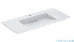 Geberit One CleanDrain Umywalka prostokątna z otworem na baterię 105x48cm KeraTect 505.015.00.1