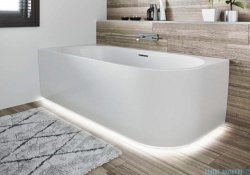 Riho Desire Corner Led wanna narożna z hydromasażem Sparkle Mood prawa 180x84cm B087004005
