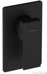 Oltens Gota bateria prysznicowa podtynkowa czarny mat 33101300