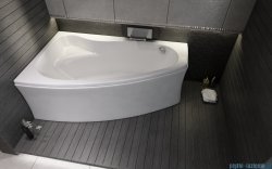 Cersanit Sicilia wanna asymetryczna 140x100 lewa S301-093