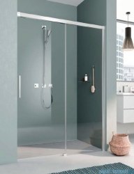 Kermi Nica drzwi przesuwne 2-częściowe z polem stałym prawe 110 cm NIL2R11020VPK