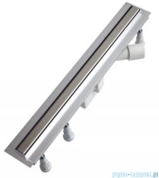 Schedpol Schedline odpływ liniowy z maskownicą slight steel 70x3,5cm SOLSL-70035