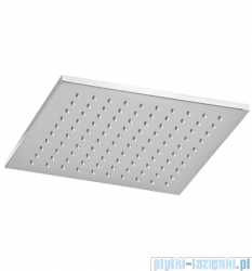 Omnires Slimline deszczownica mosiężna 20x20cm chrom WG220CR