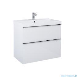 Elita Look szafka z umywalką 80x63x45cm biały mat 167596/145840