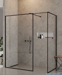 New Trendy New Modus Black Walk-In 140x120x200cm przejrzyste EXK-0121
