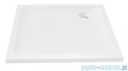 New Trendy Mild Brodzik akrylowy kwadratowy 100x100x4,5 cm biały B-0627