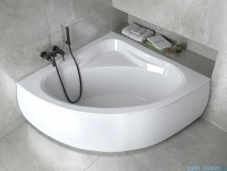 Besco Mia 140x140cm wanna narożna + obudowa + syfon #WAM-140-NS/OAM-140-NS/19975
