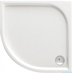 Deante Cubic brodzik półokrągły 80x80 biały KTK 052B
