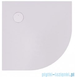 Sanplast Structure Mineral BP-M/STRUCTURE brodzik półokrągły 90x90x1,5 cm szary mleczny  645-360-0430-55-010