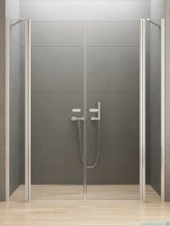 New Trendy New Soleo 110x195 cm drzwi wnękowe wahadłowe podwójne szkło przejrzyste D-0255A