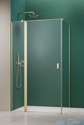 Radaway Nes 6 Kdj II Brushed Light Gold kabina 110x75cm lewa szczotkowane jasne złoto 10032110-98-01L/10039075-01-01