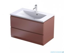 Oristo Brylant szafka podumywalkowa wisząca 79x50x45 ceglany mat OR36-SD2S-80-19-V3