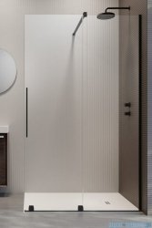Radaway Furo Black Walk-in kabina 140x200cm prawa szkło przejrzyste 10106738-54-01R/10110694-01-01