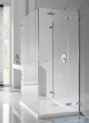Radaway Euphoria KDJ P Kabina przyścienna 90x90x90 prawa szkło przejrzyste + brodzik Delos C + syfon 383612-01R/383241-01R/383030-01/383035-01/SDC0909-01