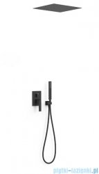 Tres Slim Exclusive zestaw prysznicowy czarny mat 20228006NM
