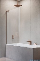 Radaway Modo SL Brushed Copper Pnj parawan nawannowy 100cm lewy szczotkowana miedź  10316100-93-01L
