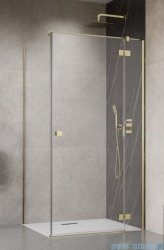 Radaway Essenza 8 Brushed Gold Kdj kabina 100x120cm prawa szczotkowane złoto 10480612-01-01R/10470337-99-01R/10113120-01-01