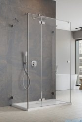 Radaway Essenza Pro Brushed Nickel Kdj+S kabina 100x90x100cm lewa szczotkowany nikiel 10097390-91-01L/10098100-01-01/10098100-01-01