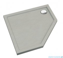 Schedpol Schedline Cement Stone Sharper brodzik pięciokątny 80x80x5cm 3S.S1PK-8080/CT/ST