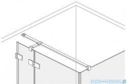 Radaway wspornik krzyżowy czarny do kabin 6KWK1B
