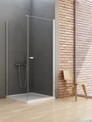 New Trendy New Soleo 90x120x195 cm kabina wspornik prosty szkło przejrzyste D-0141A/D-0151B-WP